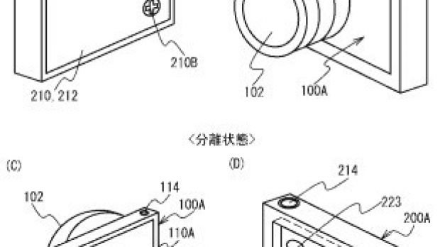 Sketches from Nikon smartphone camera patent