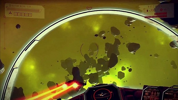 Travel through space in No Man's Sky