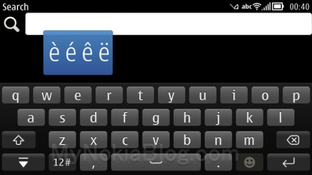 Nokia Belle FP2 screenshot