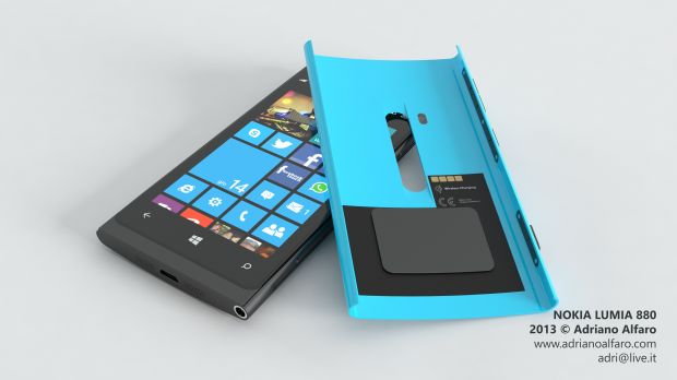 Nokia Lumia 880 concept phone