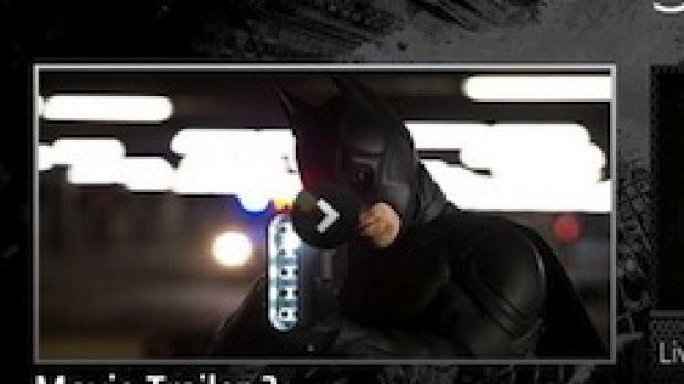 The Dark Knight Rises App for Lumia