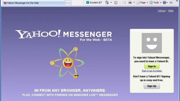 Yahoo Messenger for the Web