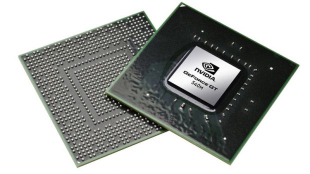 Nvidia GeForce GT 540M notebook GPU