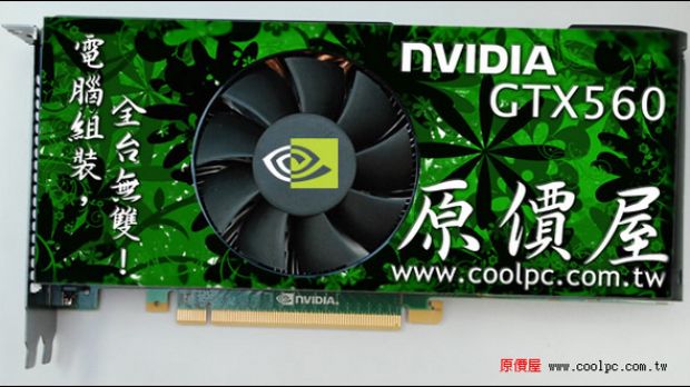 Nvidia GTX 560 Ti graphics card