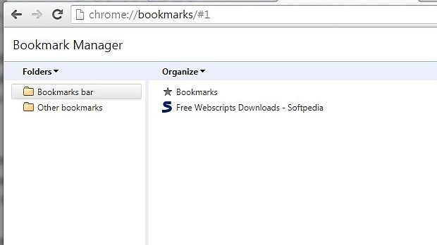 Hello again, old Google Chrome Bookmarks Manager!