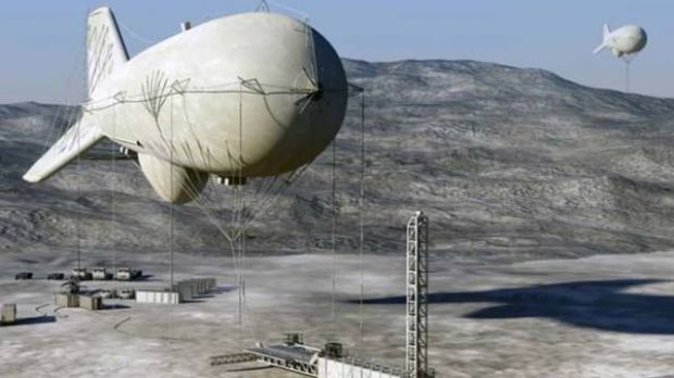 A concept of the new, missile-detecting aerostat