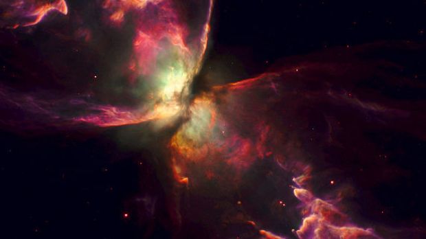 Image of the Bug Nebula taken with the new Wide Field Camera 3 on the Hubble Space Telescope