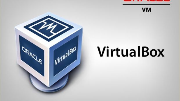 The guest boot screen on Oracle VM VirtualBox 3.2.0