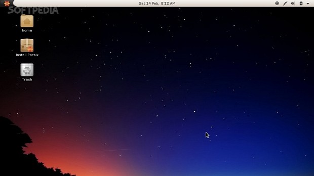 Parsix GNU/Linux 7.0r1 desktop