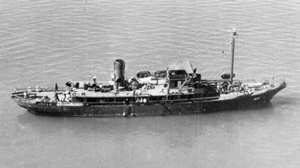 The USS Kailua in 1943