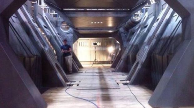 The first photo in the set of leaks looks like a corridor on a spaceship