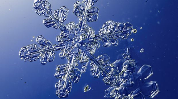 The symmetry of a snowflake