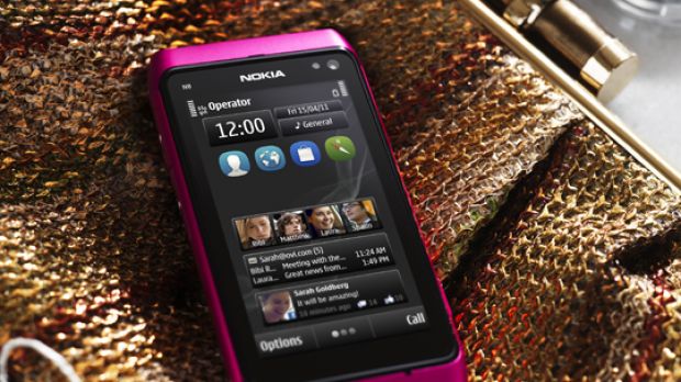 Pink Nokia N8