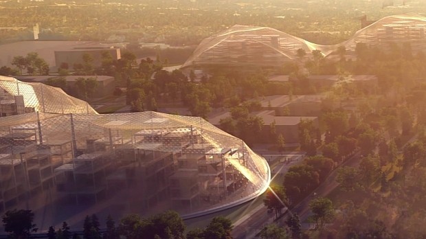 Google plans a glass-dome structure for its upcoming campus