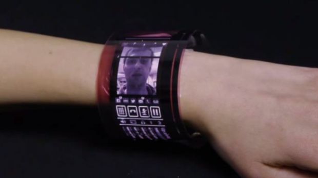 PlasticLogic shows wearable AMOLED prototype