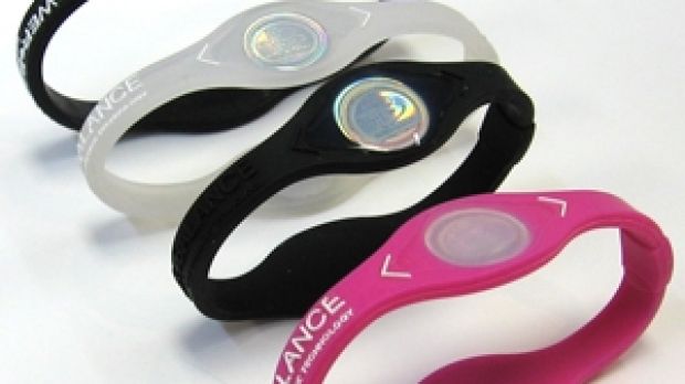 Power Balance costs $29,95, claims to improve strength, flexibility and balance