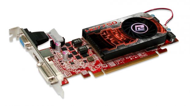 PowerColor's Radeon HD 7750 Single Slot LowProfile Video Card