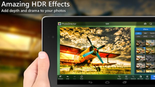 PowerDVD launches photo editing app for Android tablets