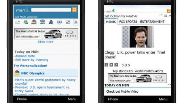 MSN Mobile old vs. new