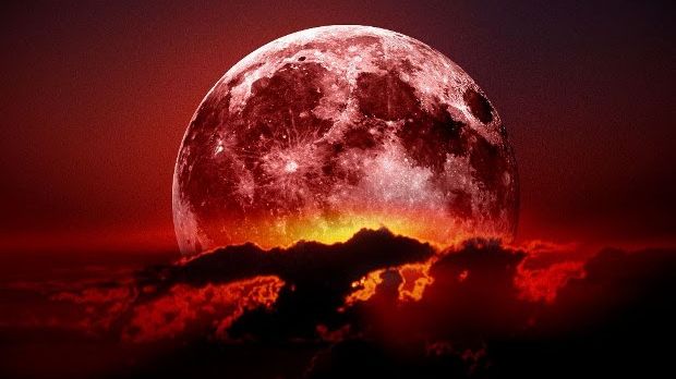 The moon is expected to turn red during today's eclipse