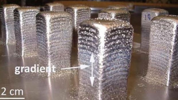 New metal 3D printing technique combines several alloys together