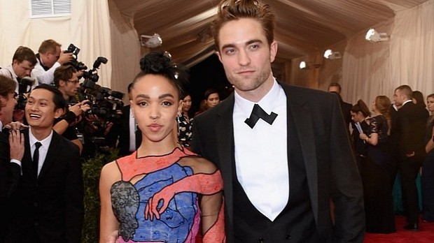 FKA Twigs and Robert Pattinson make red carpet debut, at the MET Gala 2015