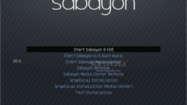 Sabayon 8 KDE