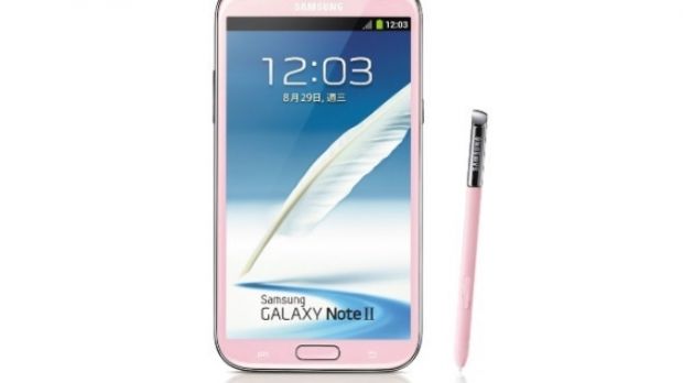 Pink Galaxy Note II