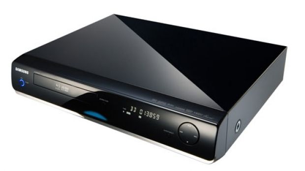 The Samsung BD Player - front view