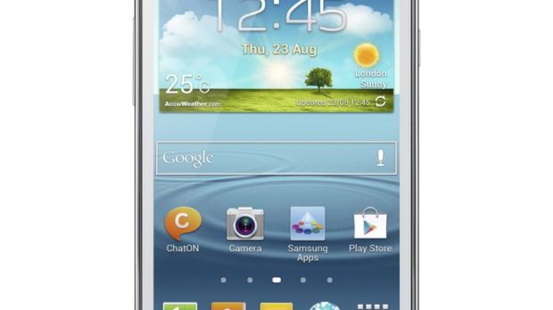 Samsung Galaxy S II Plus (front)