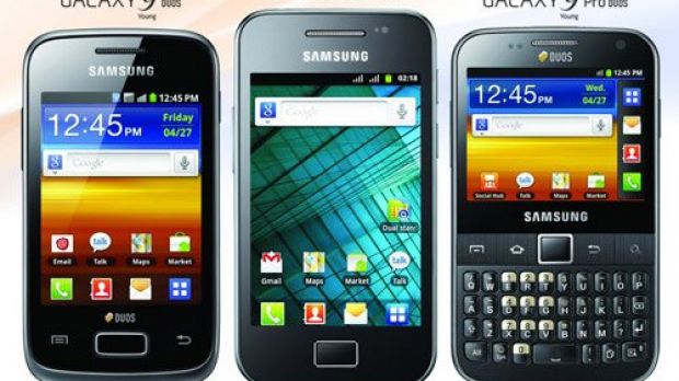 Samsung Galaxy Y DUOS, Galaxy Ace DUOS and Y Pro DUOS