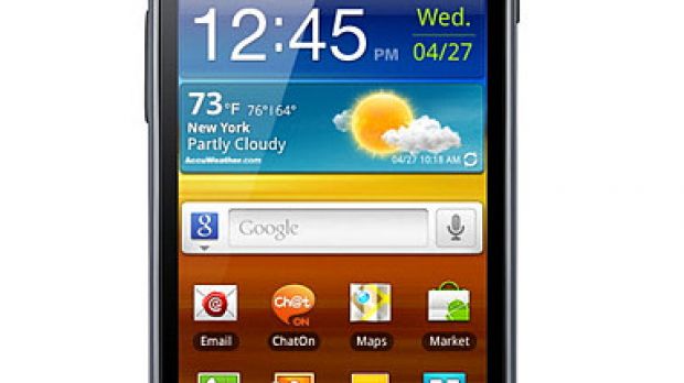 Samsung Galaxy Ace Plus (front)
