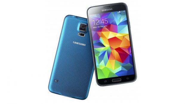 Samsung Galaxy S 5 (electric blue)