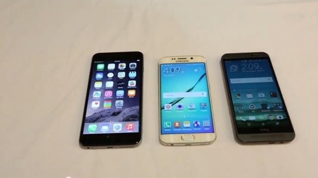 The three phones go through #bendgate test