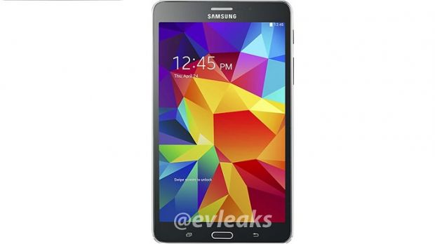 Samsung Galaxy Tab 4 7.0 leaks in a press render
