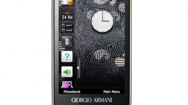 Giorgio Armani-Samsung smartphone III