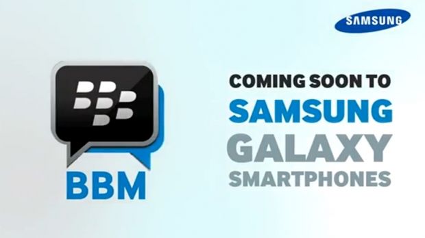 Samsung teases BBM for Galaxy smartphones