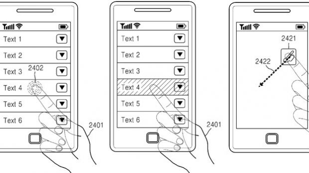 Samsung files patent application for smartphone with transparent screen