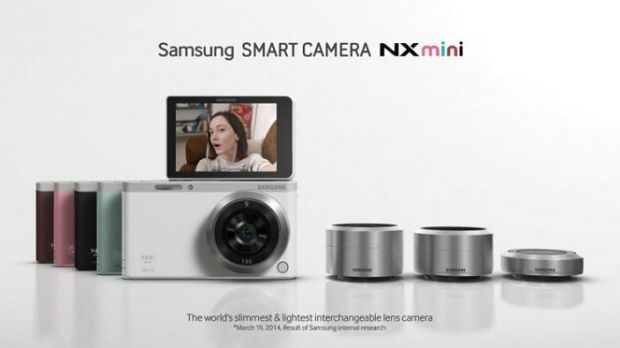 Samsung launches NX Mini camera