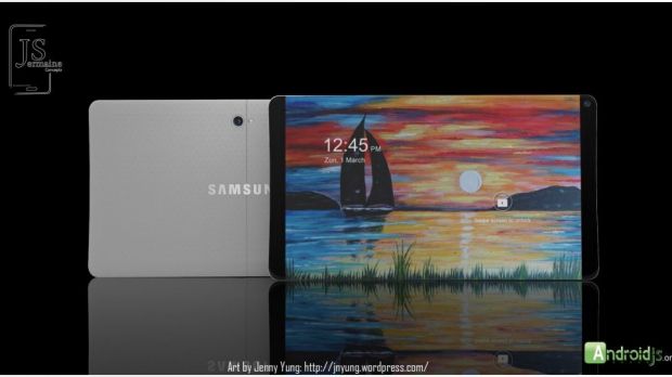 Samsung's Tab Flex shown in renders