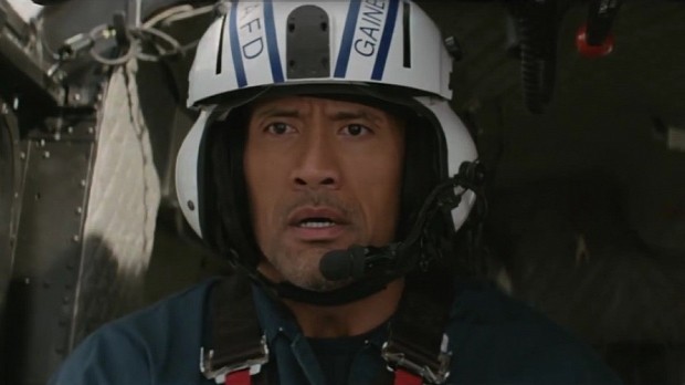 Dwayne "The Rock" Johnson stars as search and rescue pilot in "San Andreas"