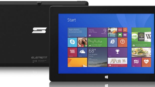 Schenker Element tablet ships with Windows 8.1
