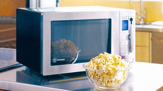 Microwave plays practical joke on scientists