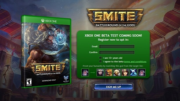 Smite is coming to Xbox One soon