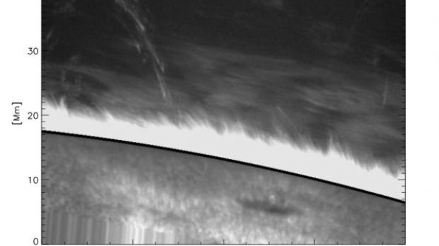 High-resolution Hinode/SOT image of solar rain