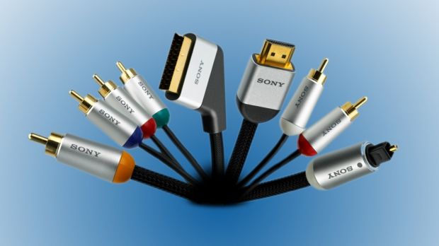 The new AV cables offered by Sony