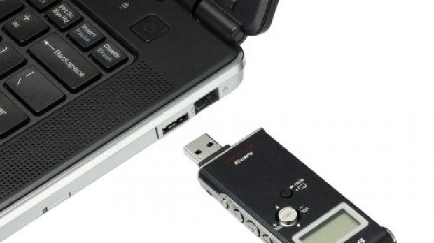 Sony ICDUX70 voice recorder