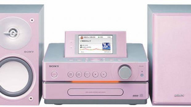 Sony's Pink Mood! Unveils Cool NAS-D55HD HDD Audio System...Sweet!