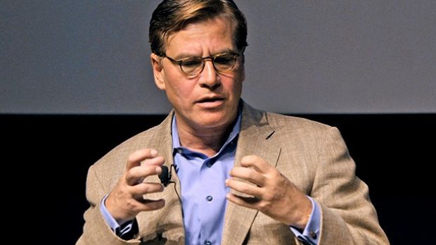 Aaron Sorkin says coverage of the leaked emails at Sony is just as bad as the hacking itself