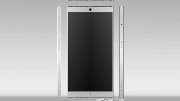 Render showing the purported Sony Xperia Z4